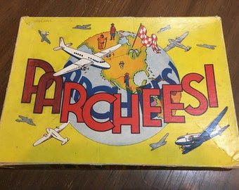 RARE Vintage Parcheese Game - by Ontex Canada