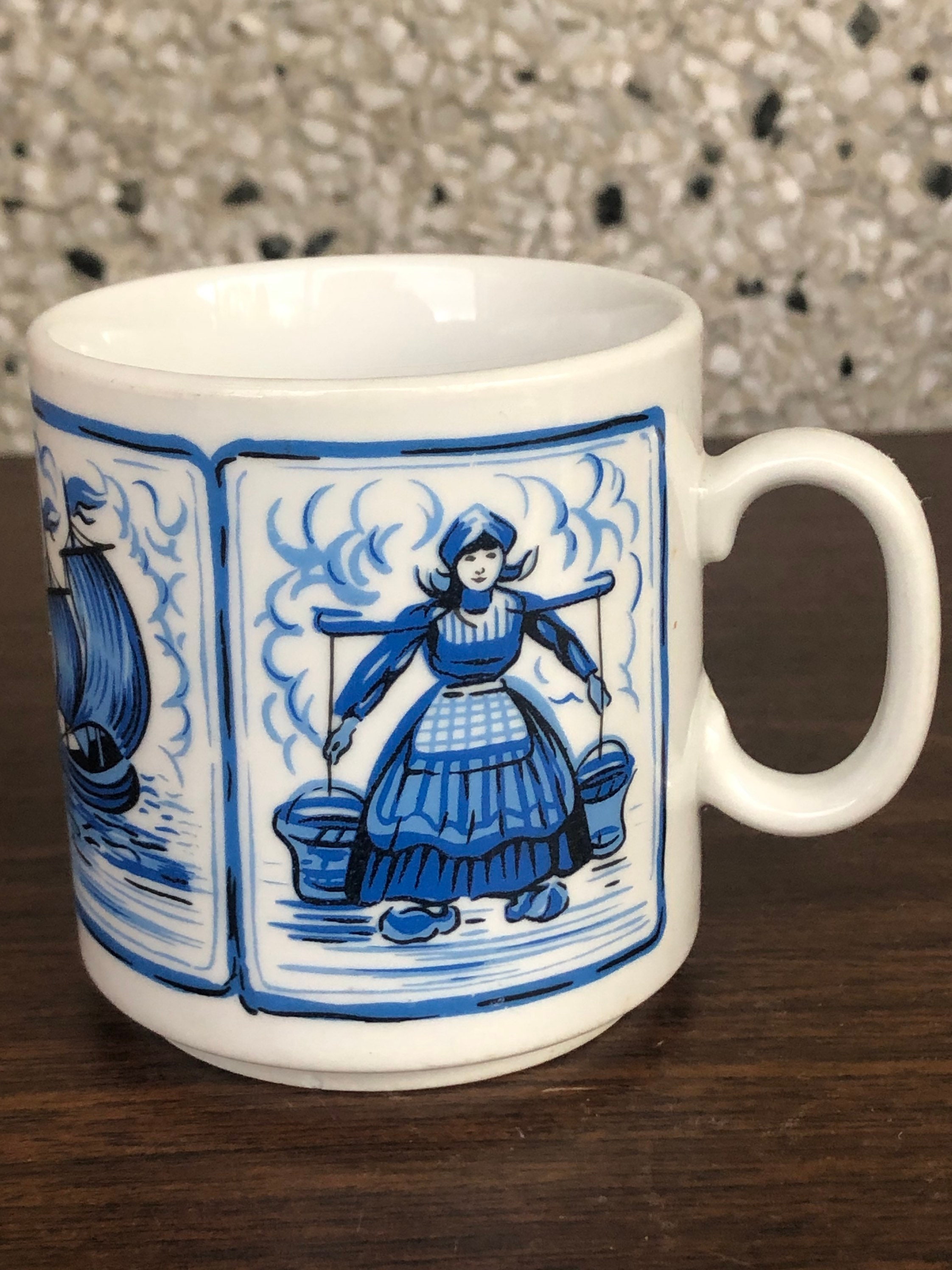 Delft blue mug - Etsy 日本