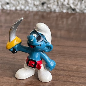 Vintage pirate Smurf