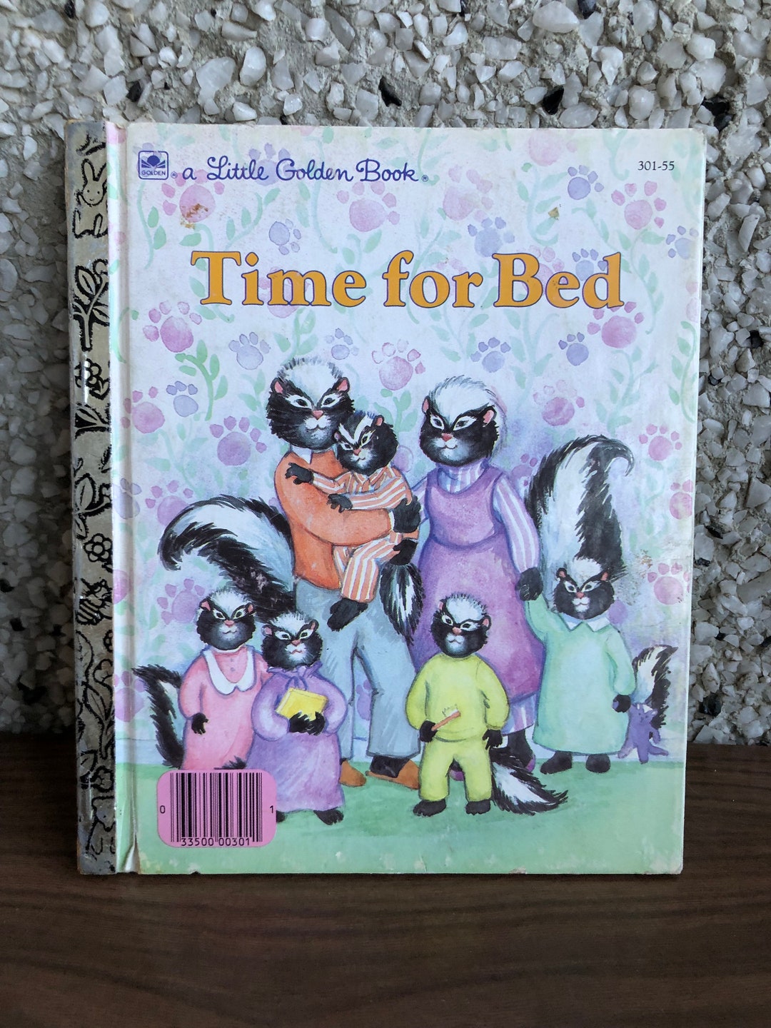 1989 Time for Bed Little Golden Book Etsy