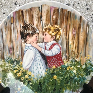 Vintage Wedgewood be my friend plate