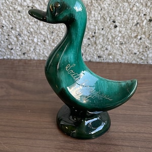 Vintage Blue Mountain Ente Keramik