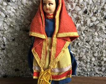 Femme Florence Italie vintage - 6"