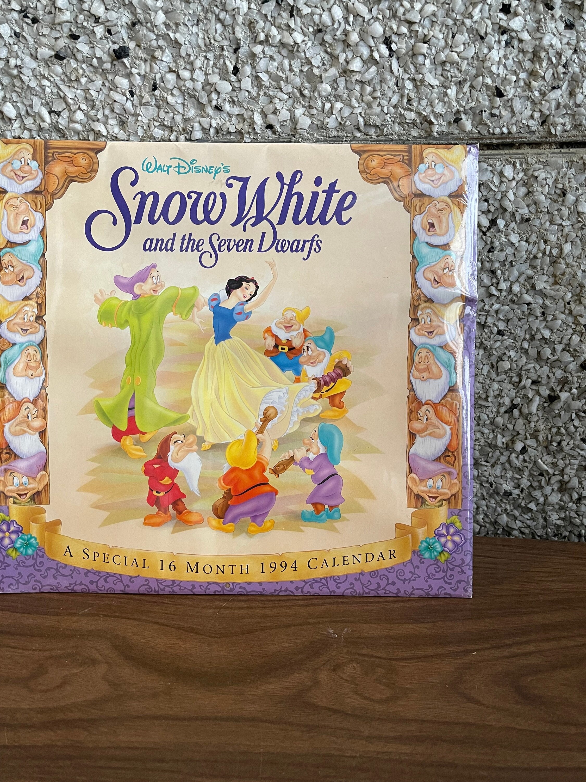 1994-vintage-disney-snow-white-calendar-etsy