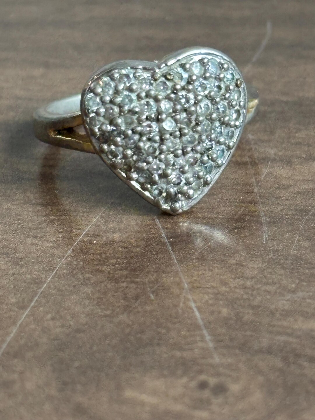 Vintage Heart Ring - Etsy