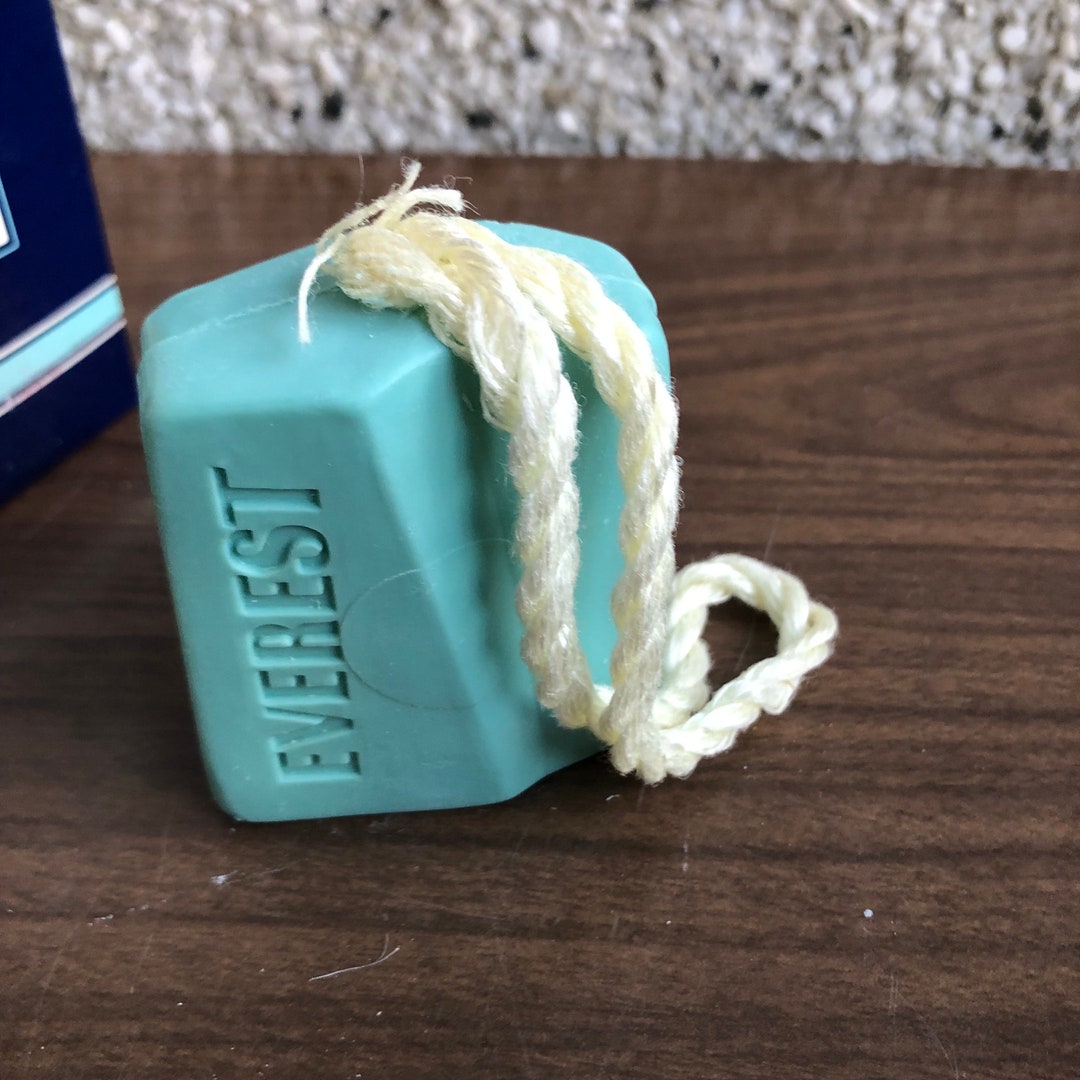 Vintage Avon Mount Everest Soap on a Rope - Etsy