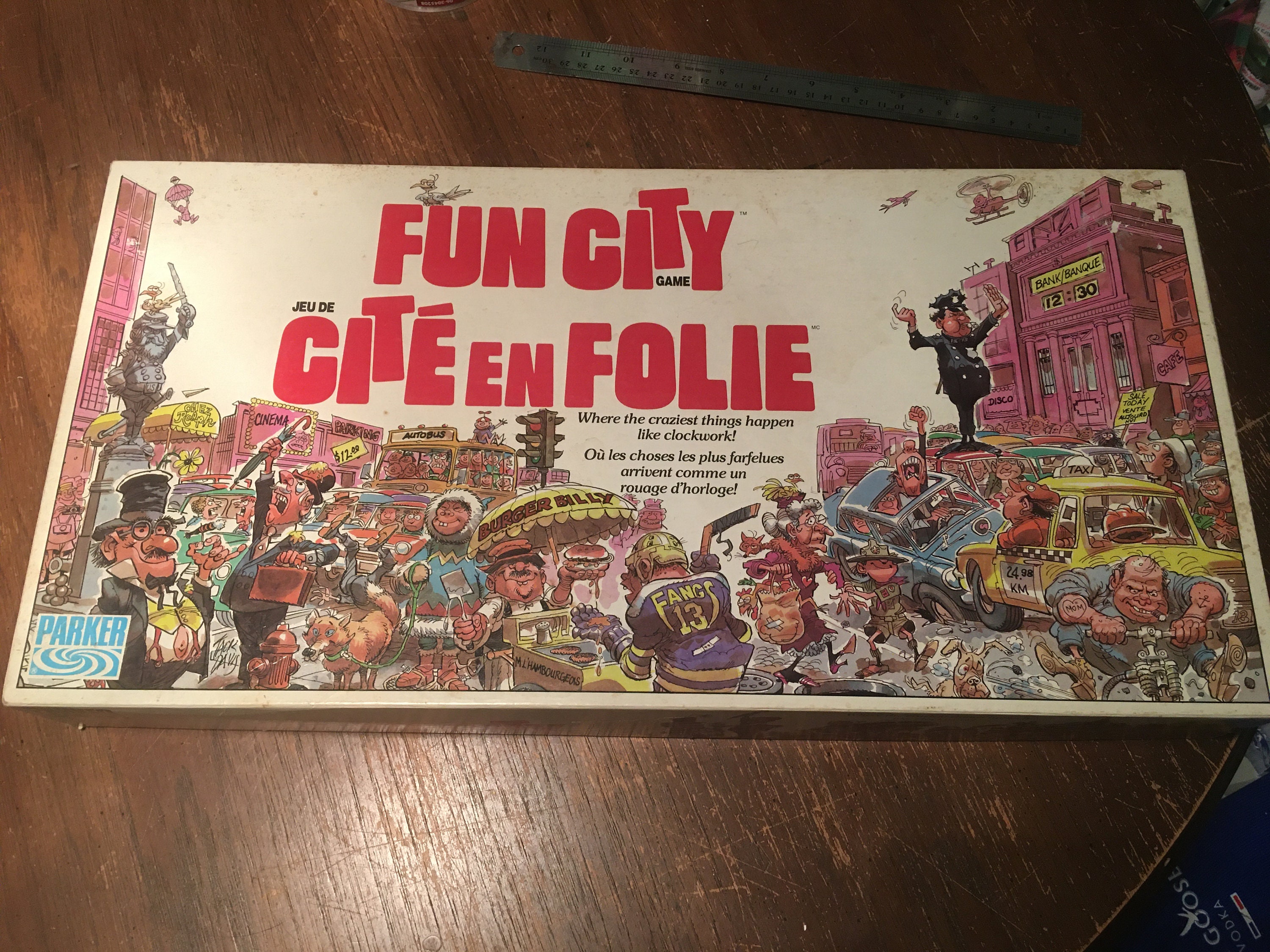 格安即決 Board CITY FUN Game Etsy - 1987 コミック・アニメ
