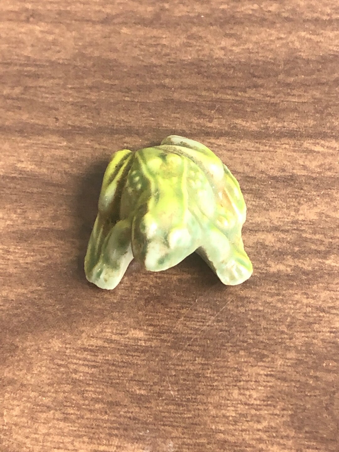 Vintage Wade Tea Figurine Green Frog Etsy