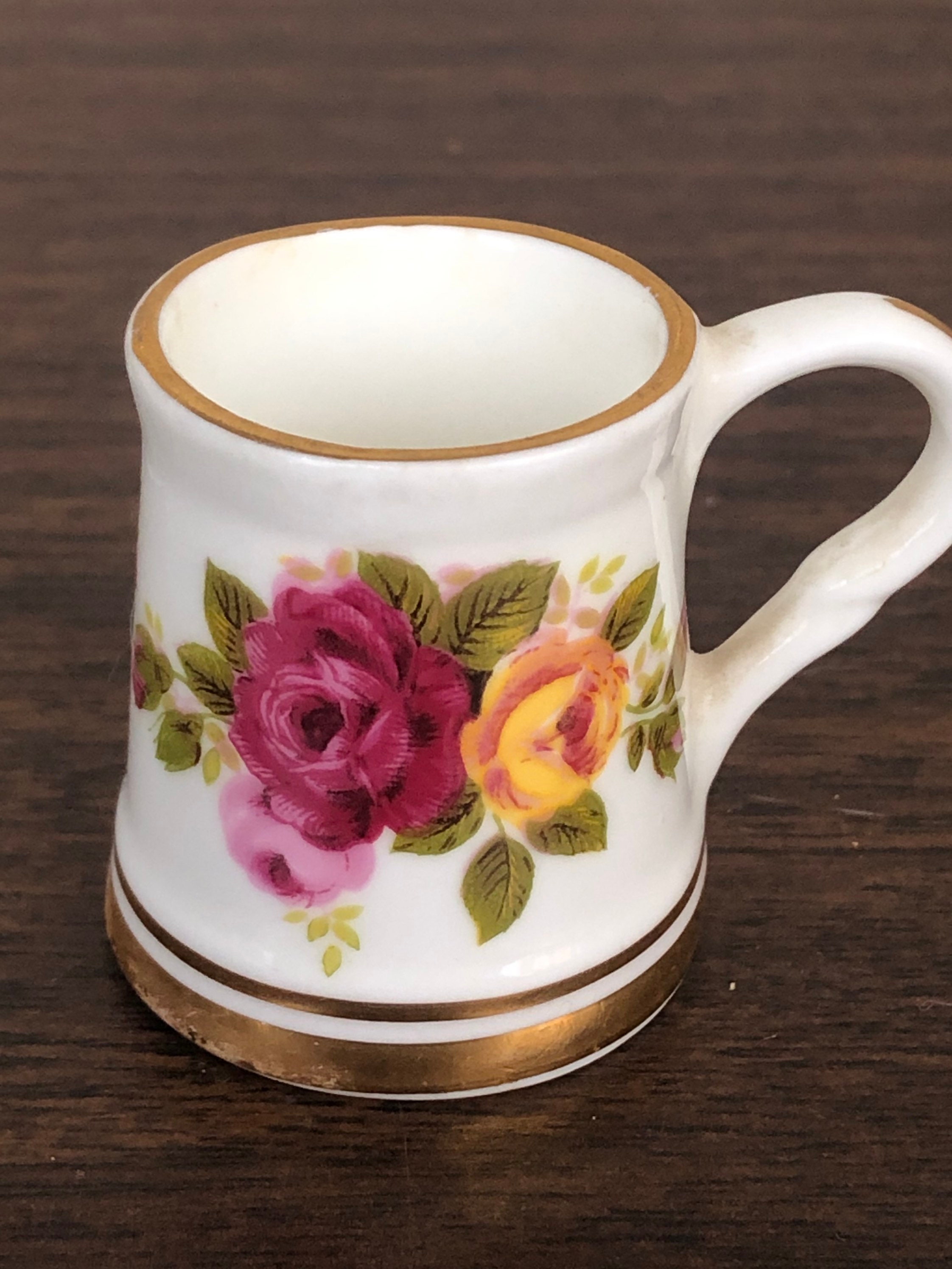 Ashleydale vintage fine bone China small cup