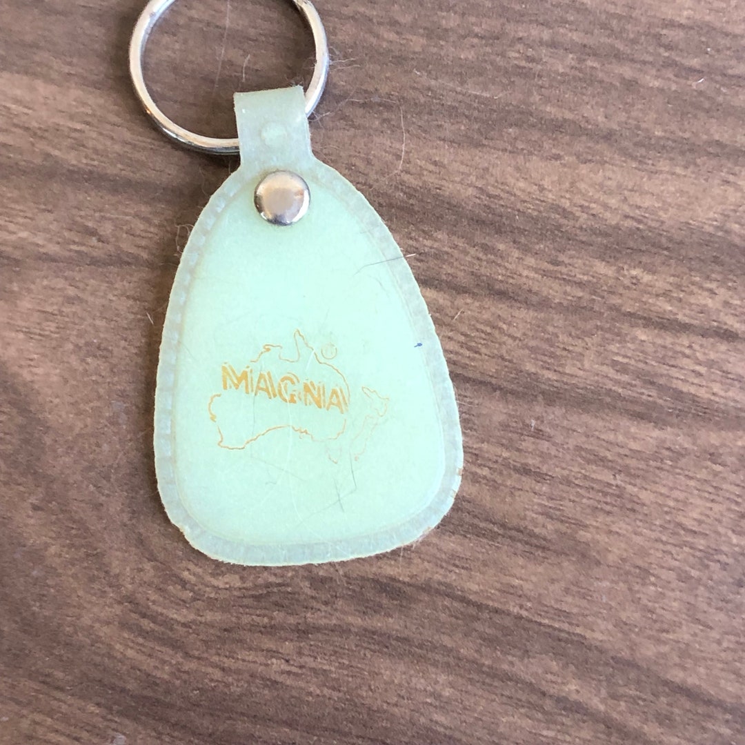 Vintage Magna Glow in the Dark Keychain - Etsy