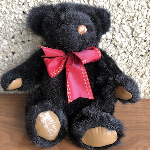 GUND &quot;Black Jack&quot; Limited Edition  Plush Teddy Bear (signed and numbered)