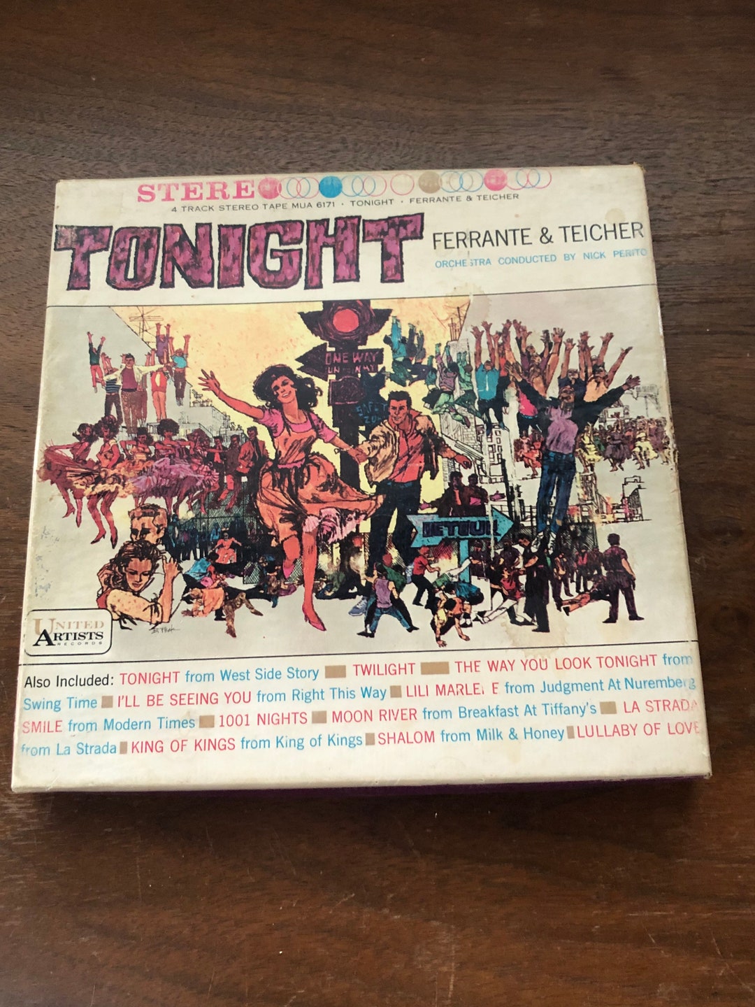 Vintage 4 Track Reel Tonight Ferrante and Teicher Etsy