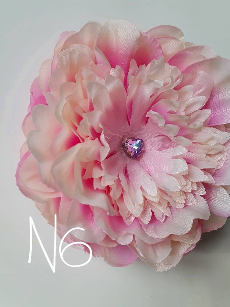 Trendy Pfingstrose Brosche - Elegante Perlen & Kristall Blume Für Damen