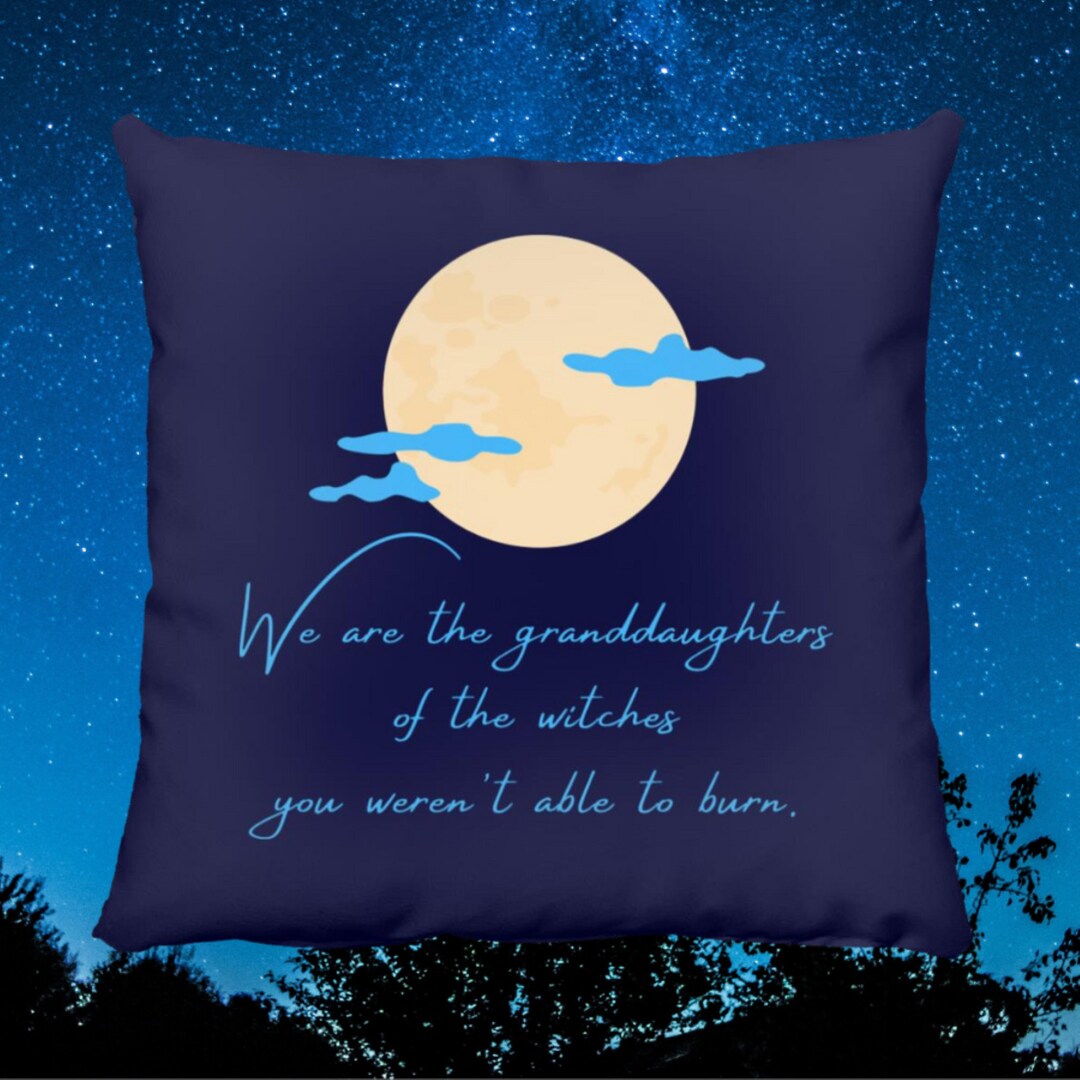 We Are the Granddaughters Feminist Throw Pillow Etsy