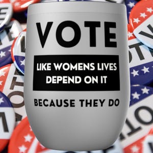 Vote Feminist Tumbler