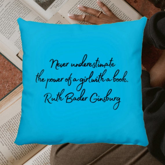 Ruth bader top ginsburg pillow