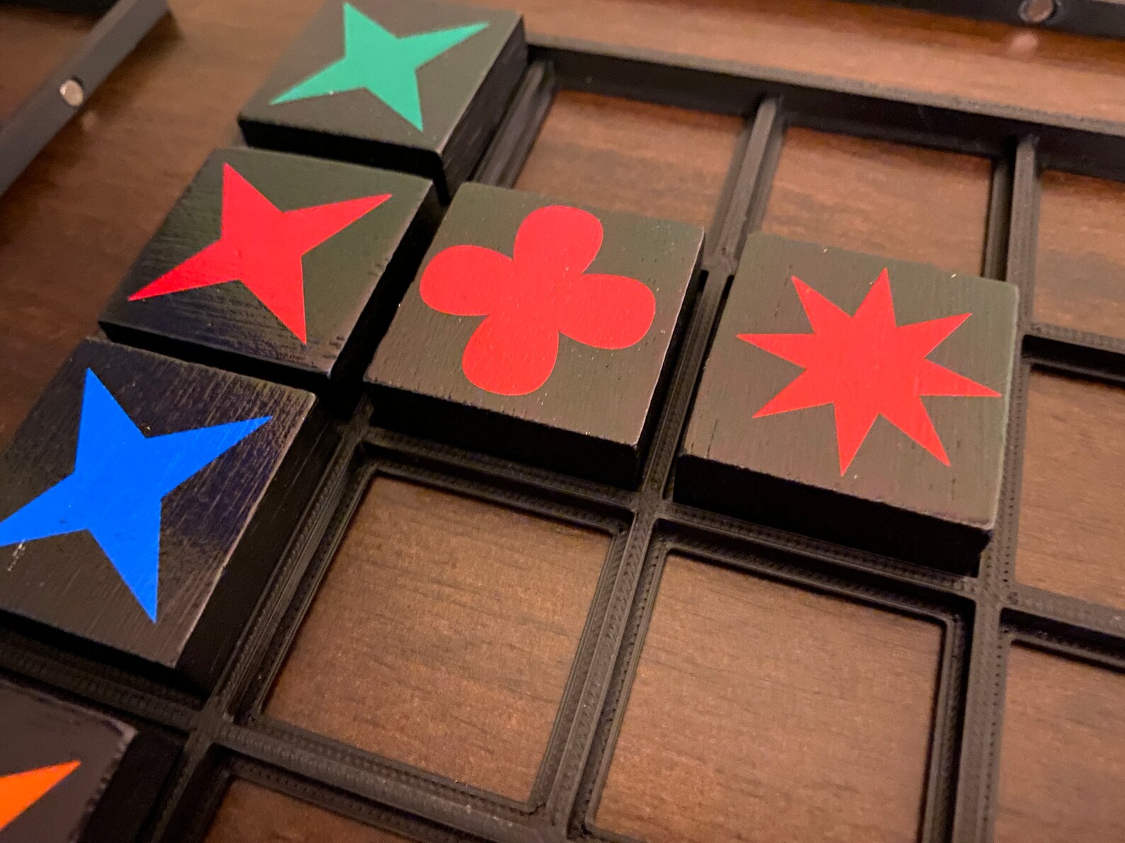 QWIRKLE 2 or 4 Tile Game Grids Tiles Remain in Etsy