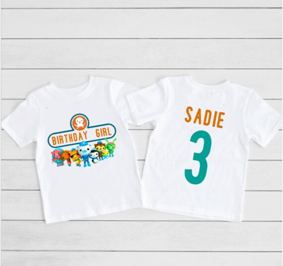 T-shirt Octonauts Birthday Shirt - Etsy