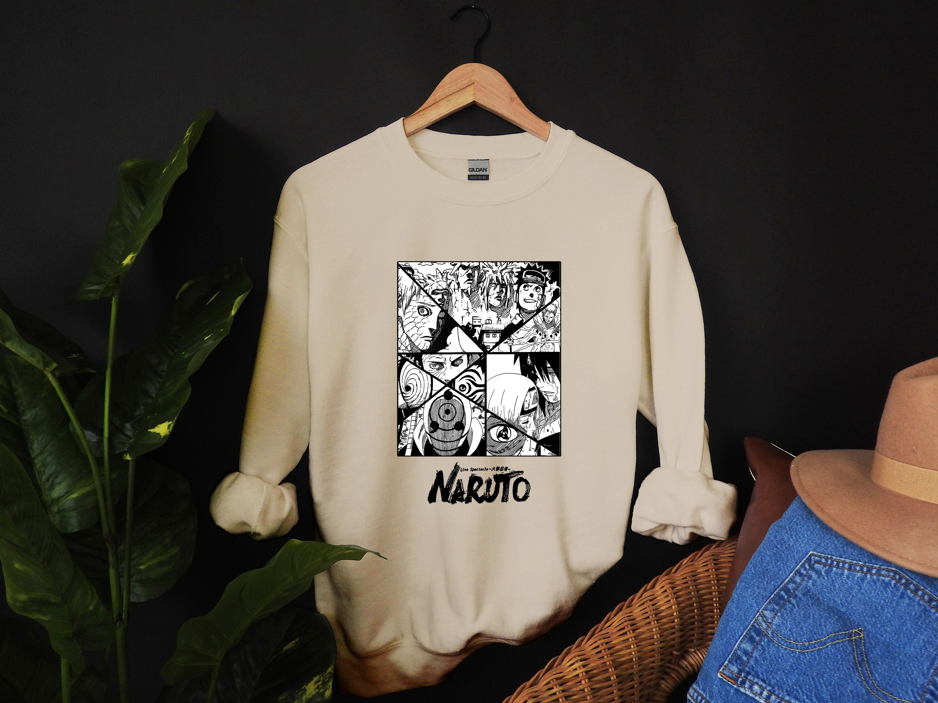 Unisex Naruto Shirt Naruto Sweatshirt Naruto Hoodie Naruto Etsy