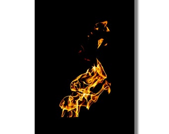 Fabulous: Fire Photography Print, Flame Wall Art, Fine art, Fine art photography prints, Fire photography, Flame photo, Large photo prints