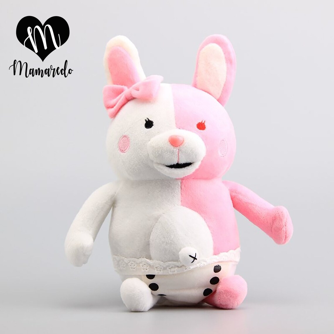 Danganronpa Plush Monomi & Monokuma Plush 9.8 Inch | Etsy