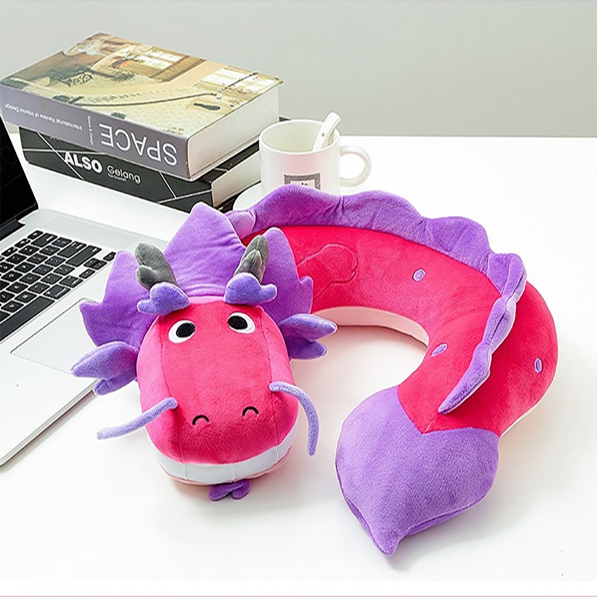 Pink Wish Dragon Plush Plushie Toy Etsy