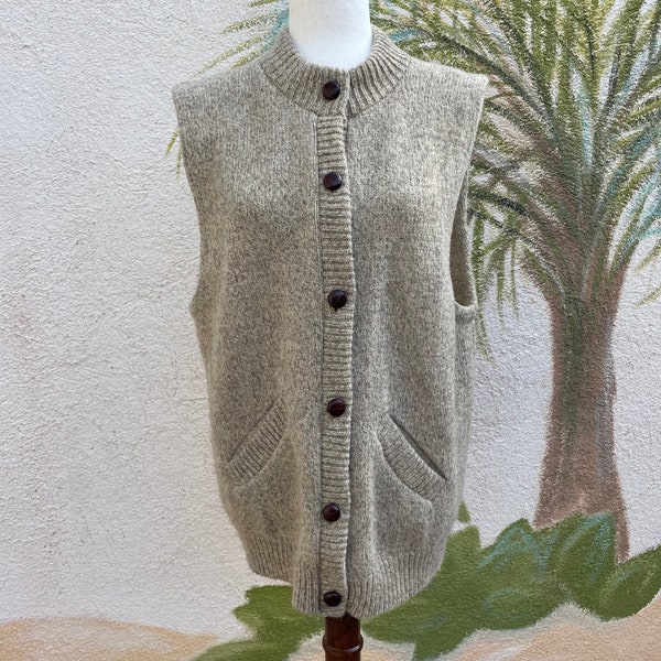 Wool Sweater Vest - Etsy