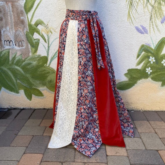 Vintage 70s Maxi Skirt, by Chessa Davis for I. Mag