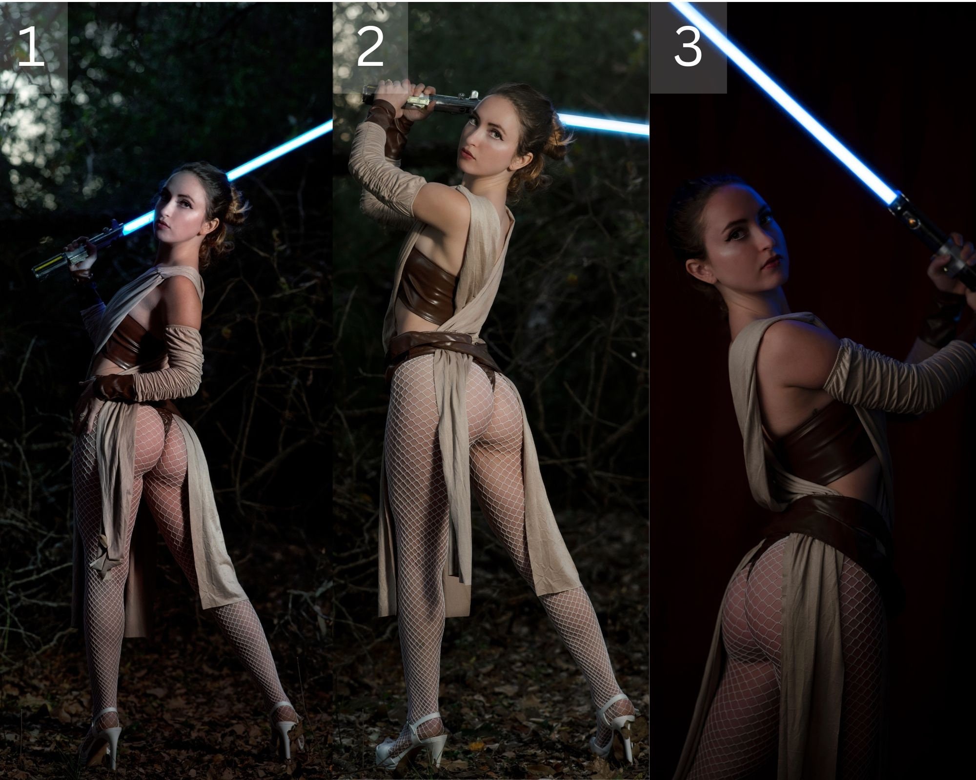 Sexy starwars cosplay -  España