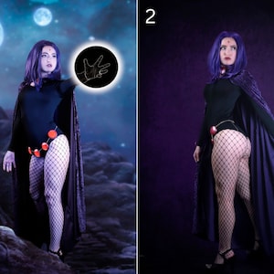 Raven DC Universe Teen Titans Cosplay Print - 8.5x11