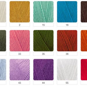 Alize Cotton Gold Garn, 55/45 Bomull/Akryl, 100g Nystan bild 2