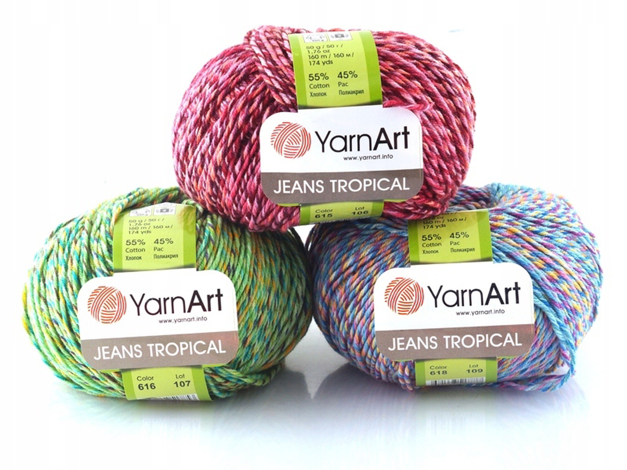 Soft Cotton Amigurumi Toys 4 Ply Yarn Yarn Art Jeans Yarn 