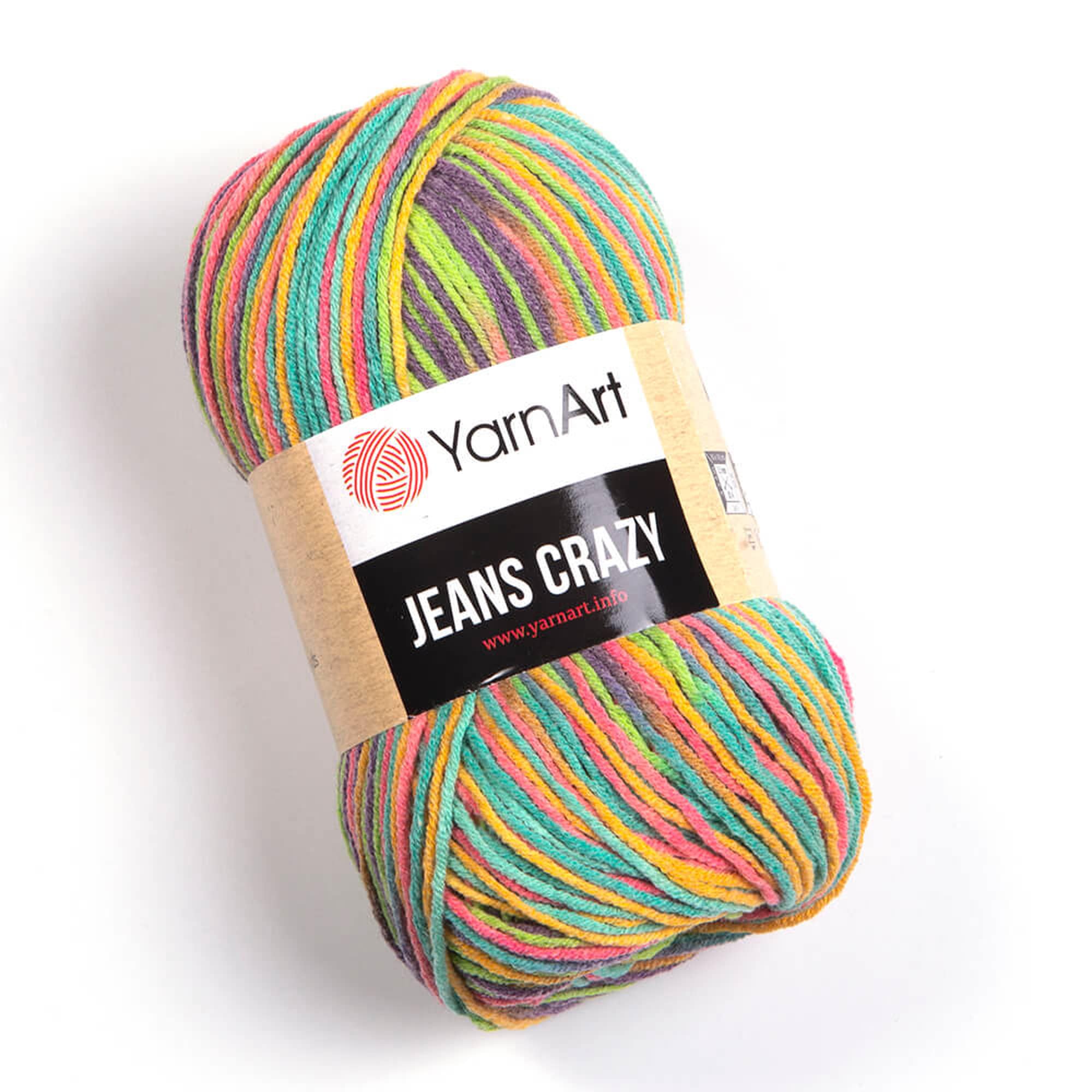 YarnArt Crazy Color, Knitting Yarn