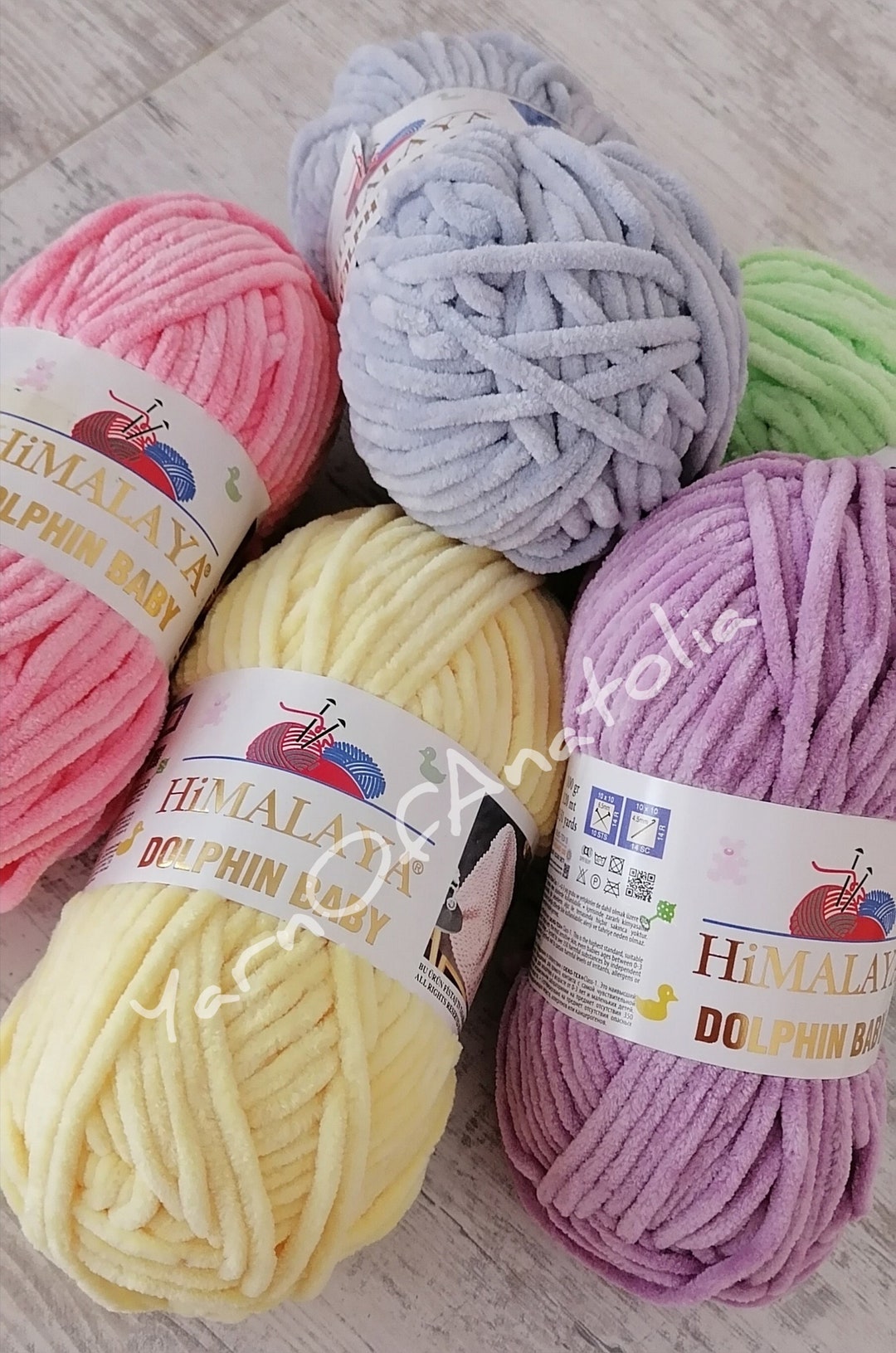 Generic Breifijn Himalaya Dolfijn babywol garen katoen