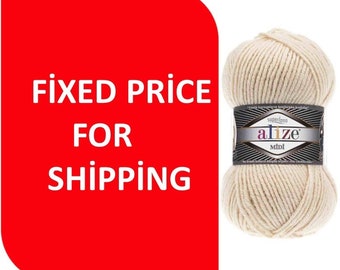 100g Yarn ALIZE Superlana Midi Mosaic 170m wool 25% acrylic 75% 100g Yarn ALIZE Superlana Midi Mosaic 170m wool 25% acrylic 75%