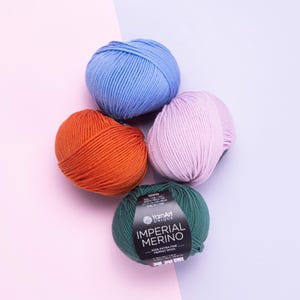YarnArt Imperial Merino: 100% Extra Fine Merino Wool Worsted Weight