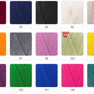 Alize Cotton Gold Garn, 55/45 Bomull/Akryl, 100g Nystan bild 3