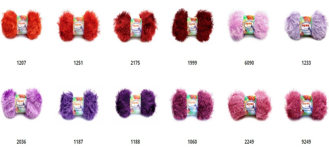 EYELASH YARN 140 meters /100 gram long eyelash yarn scrubbies Etsy