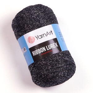 Yarnart Ribbon Lurex-bag Yarn, Rug Yarn, Metallic Ribbon