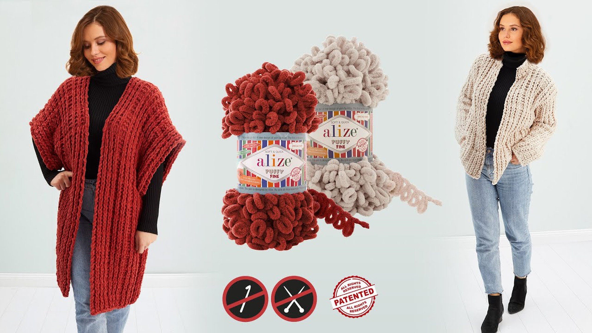 Alize Puffy Fine GRATIS VERZENDING 6 12 18 24 30 SKE NS Handbreien