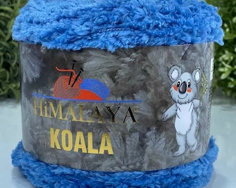 Koala de l'Himalaya, fil pour cardigan, fil pour pull, fil pour couverture, fil pour gilet, fil épais. fil volumineux. fil doux pour bébé