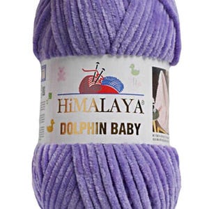 Filato per neonati Himalaya Dolphin Filato di velluto Filato di peluche Filato per maglieria Filato per coperte per neonati Filato per uncinetto, filato per coperte per neonati Filato