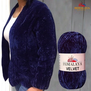 Himalaya velvet yarn,soft yarn for crochet and knitting velvet, wool knitting yarn 100gr