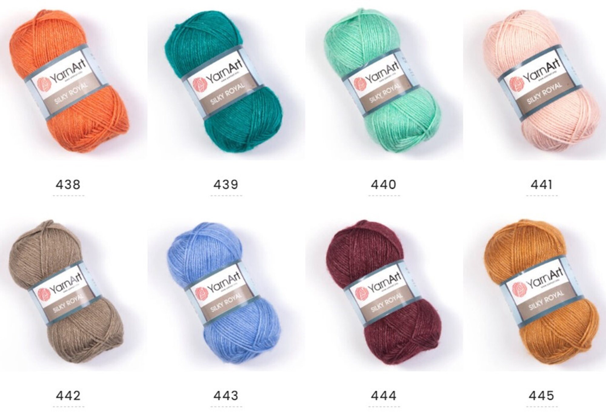 Yarnart Silky Royal Blend Woolclassic Yarnmerino Woolsilky Etsy