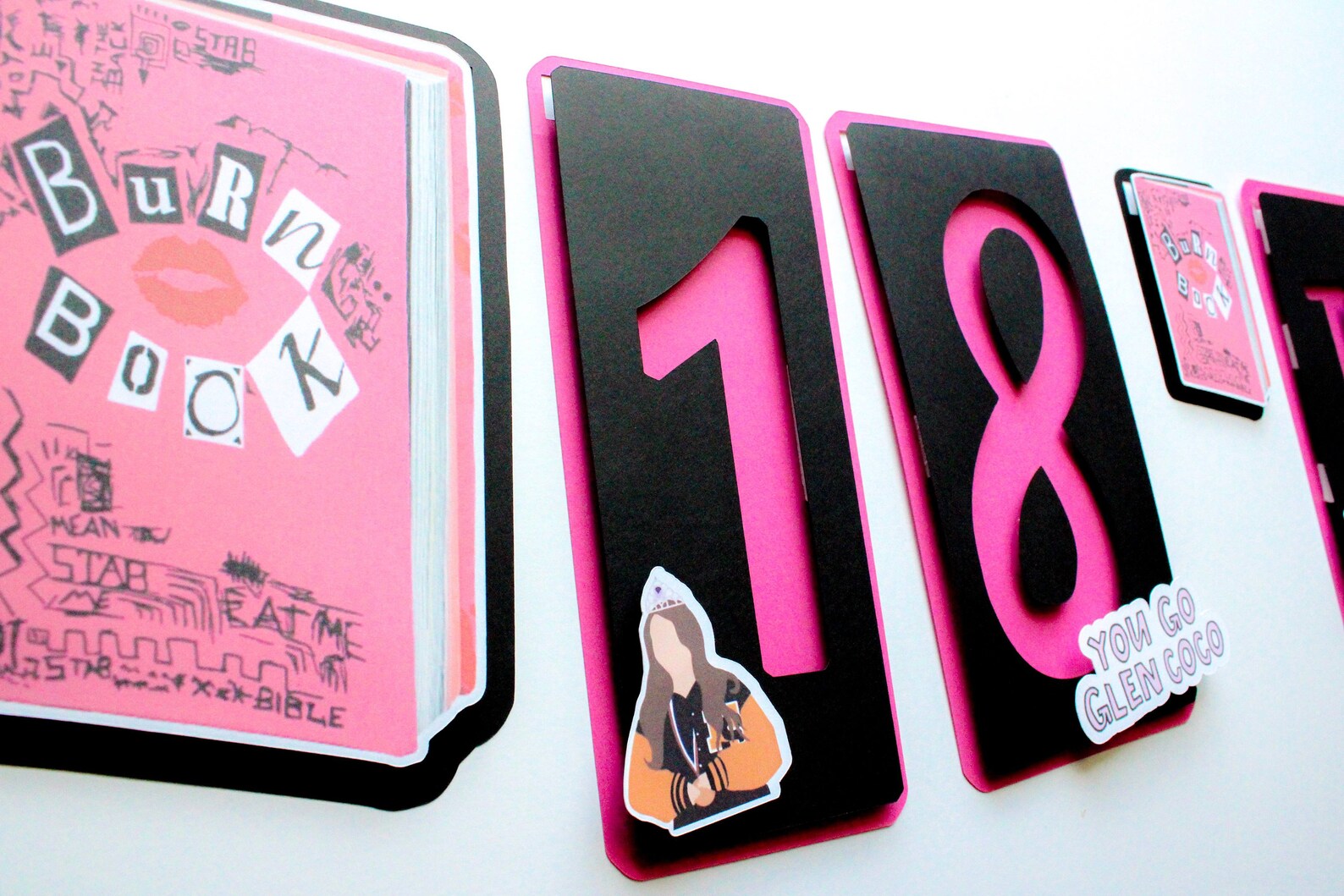 Mean Girls Cupcake Topper Mean Girls Birthday Topper Mean Etsy