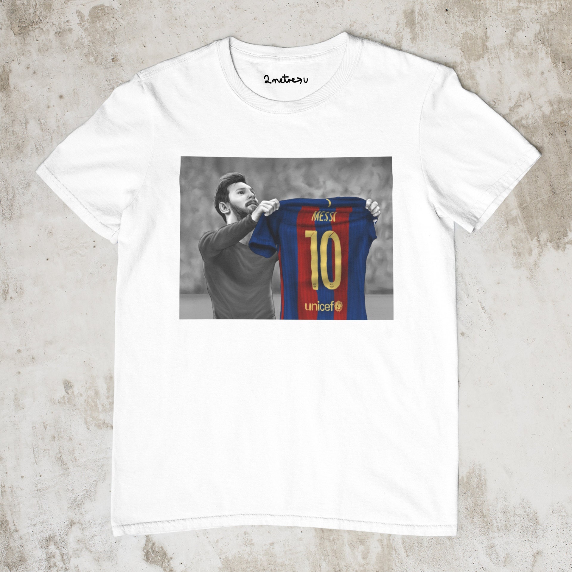 Messi El Clasico Barcelona T-shirt - Etsy