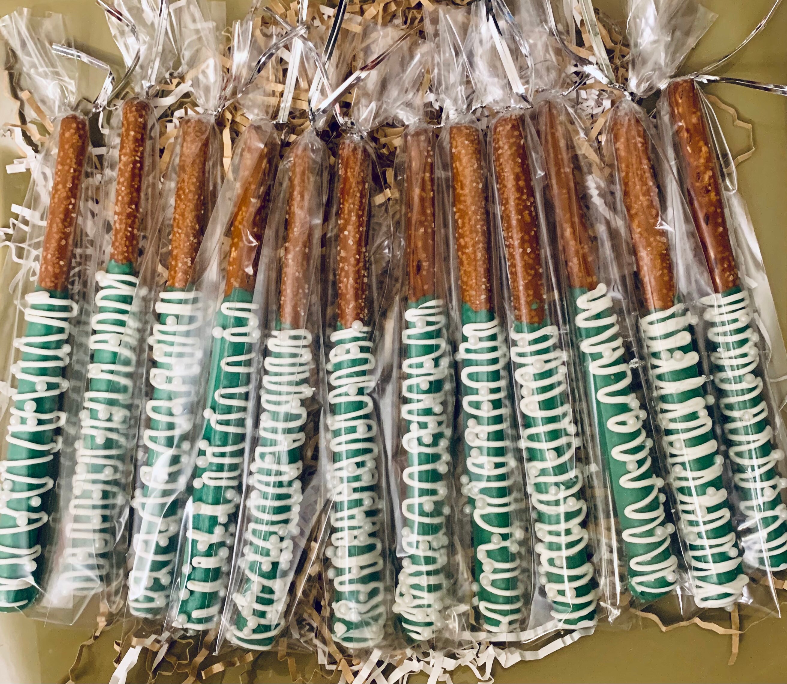 Covered Pretzel Rods 24100 Pack Etsy