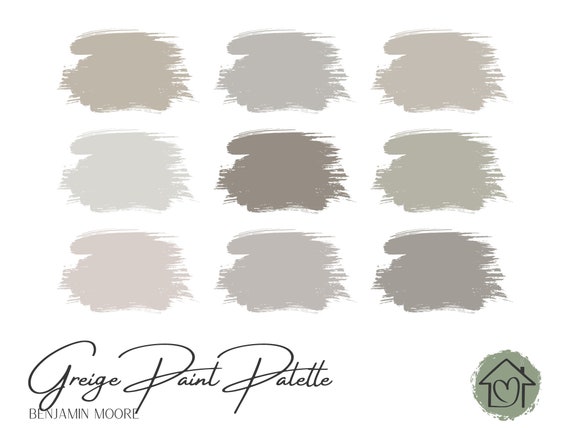 Benjamin moore 2024 greige colors