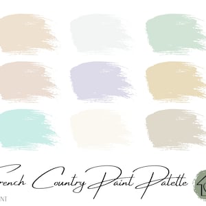 French Country - PPG Paint Palette - Paint Color Schemes for Interiors - Paint Color Palette - Paint Color Ideas