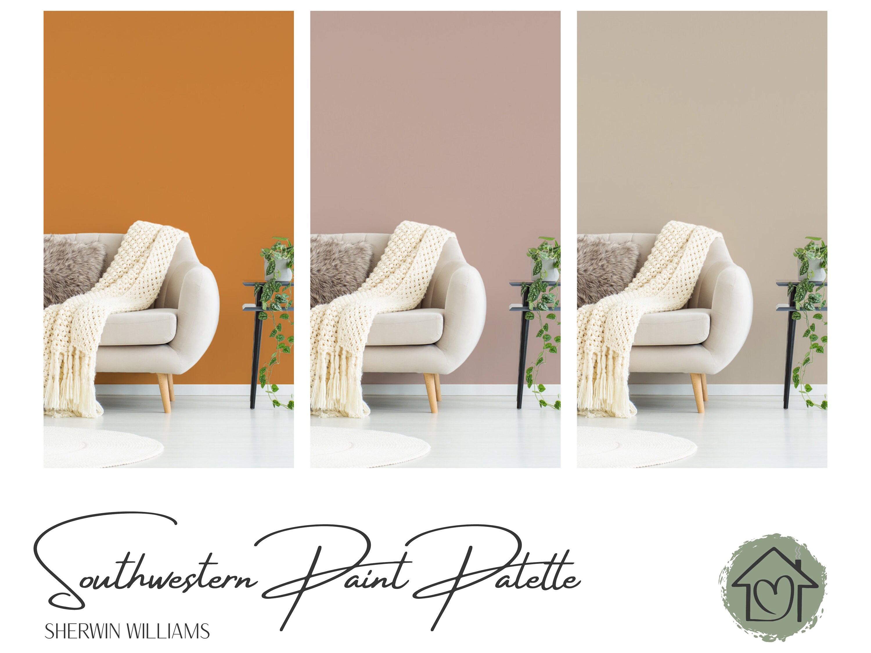 Southwestern Sherwin Williams Paint Palette Paint Color Schemes for